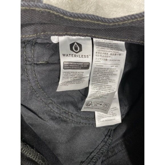 NWT Levi's High-Waisted Mom Jeans - Black Wash - Size 31x29 - Vintage Inspired - Picture 13 of 14